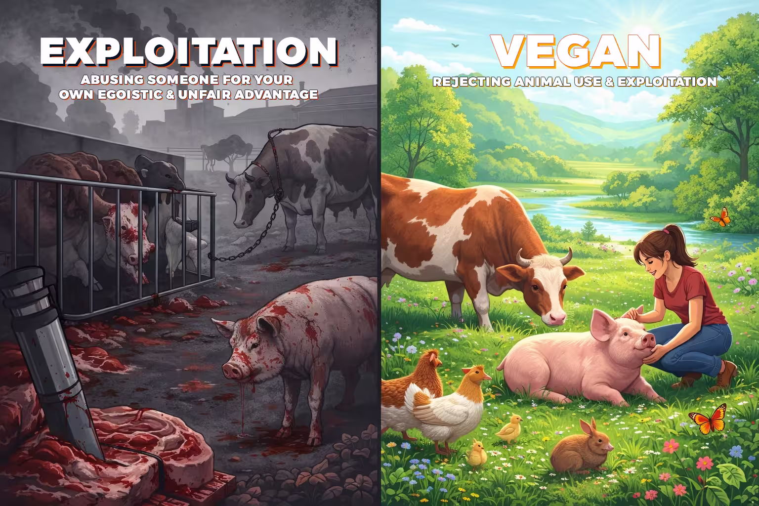 The definition of veganism